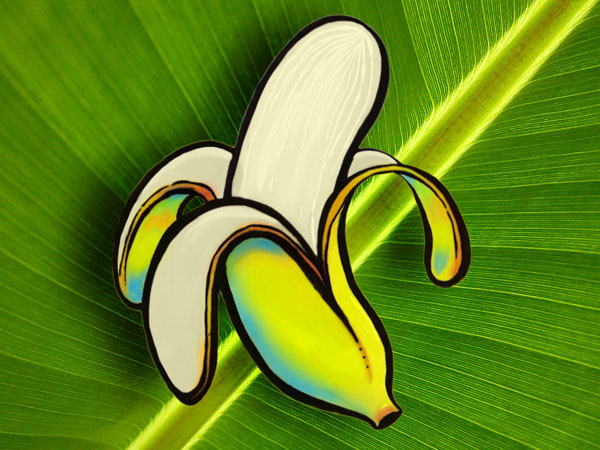 Banana // 4:3 // digital composition // 2016 // 8510 views