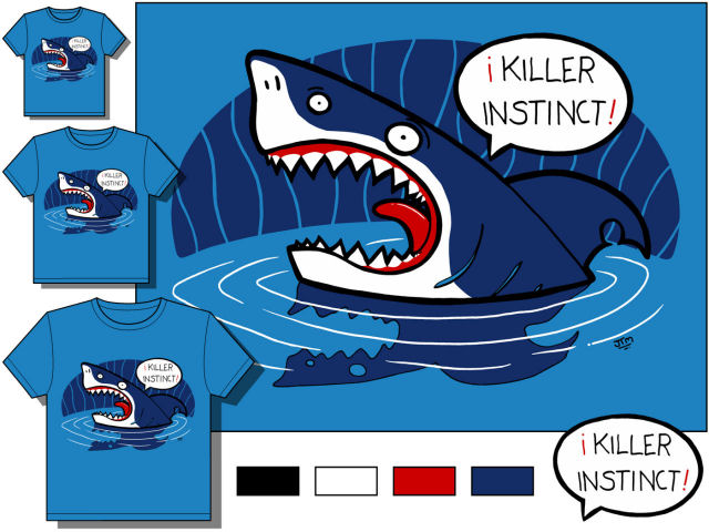 Killer instinct // - // t-shirt design // 2006 // 14087 views