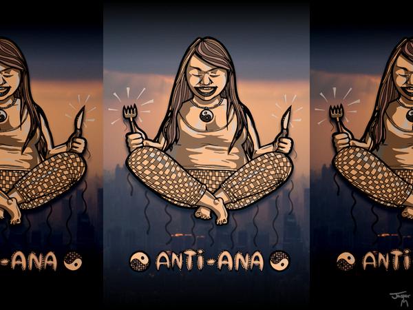 Anti Ana // 80 x 120 cm // poster // 2009 // 12793 views