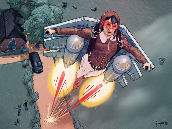 Aviatrix // - // digital composition // 2021 // 4259 views