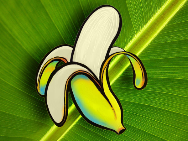 Banana // 4:3 // digital composition // 2016 // 9865 views