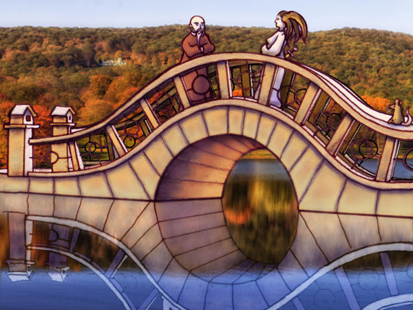 Bridge // 4:3 // digital composition // 2016 // 9561 views
