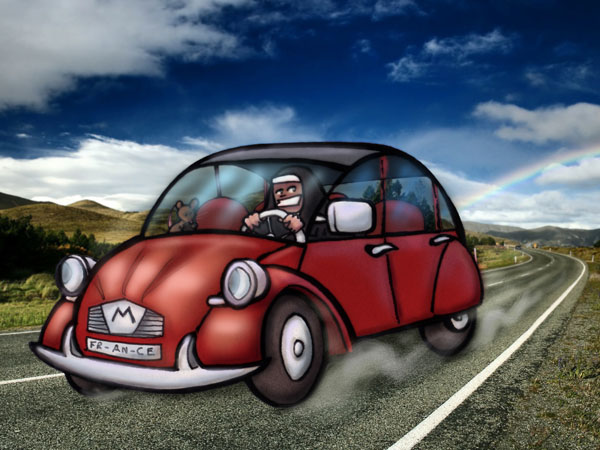 Car // 4:3 // digital composition // 2016 // 9709 views