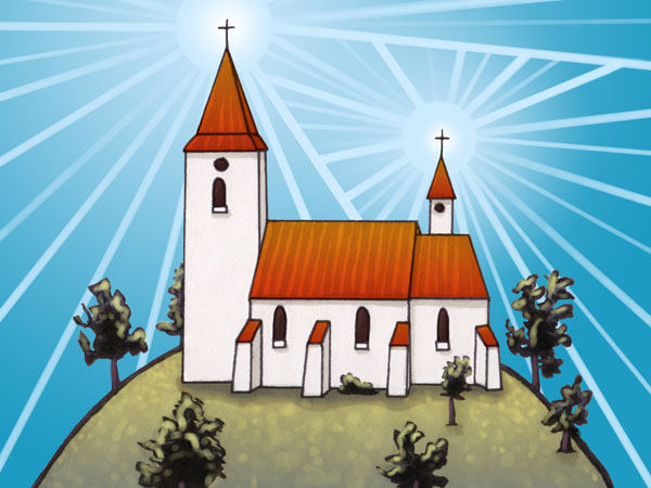 Church // 4:3 // digital composition // 2016 // 9550 views