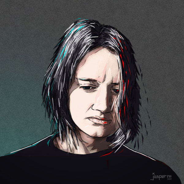 Covid Emotion #2 - Sad // 1:1 // digital painting // 2020 // 5082 views