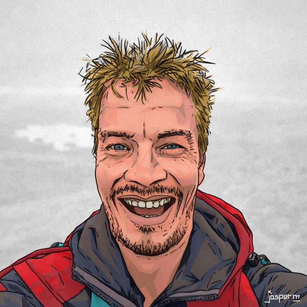 Covid Emotion #1 - Happy // 1:1 // digital painting // 2020 // 5217 views