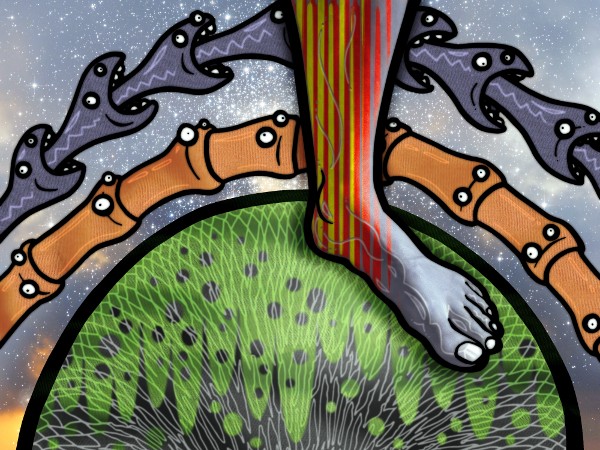 Good foot // 160 x 120 cm // digital composition // 2012 // 10068 views