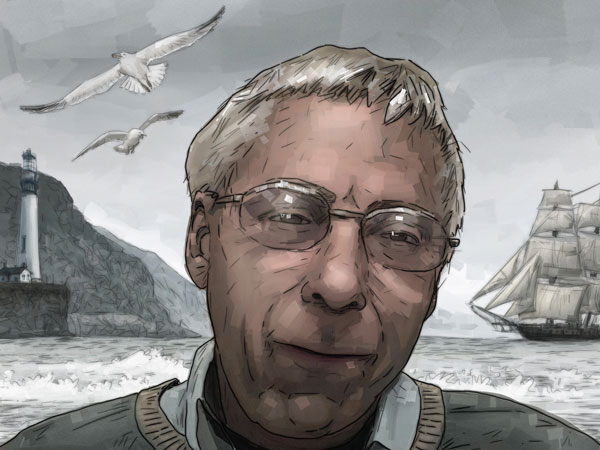 Captain Wim // 4:3 // Digital painting // 2020 // 7388 views