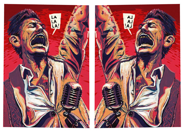 La la la! // A4 // gouache // 2021 // 5614 views