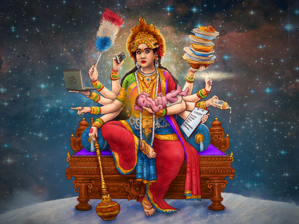 Restless Parvati // 4:3 // digital composition // 2021 // 7116 views