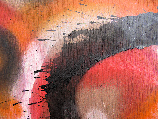 Accidental art #1 // - // photo of graffiti on wood // 2009 // 11694 views