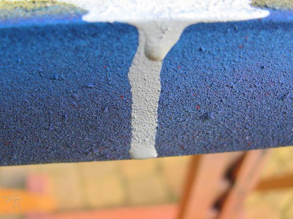 Accidental art #6 // - // photo of graffiti on wood // 2009 // 11924 views