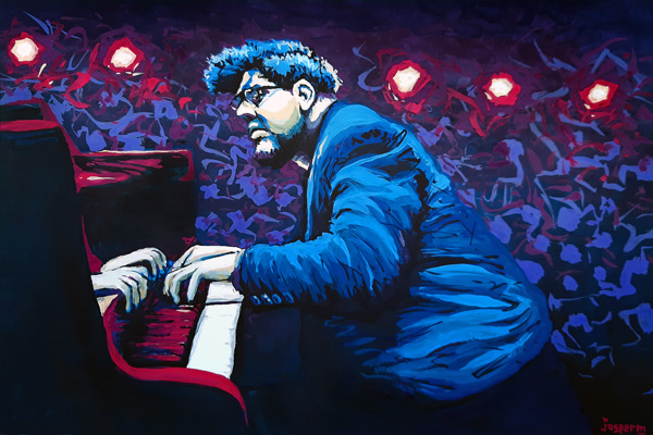 Pianissimo // 40 x 27 cm // gouache on paper // 2022 // 9800 views