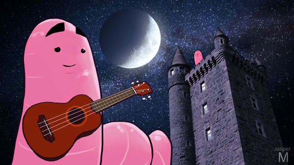 Serenade worm // 16:9 // video still // 2019 // 6471 views