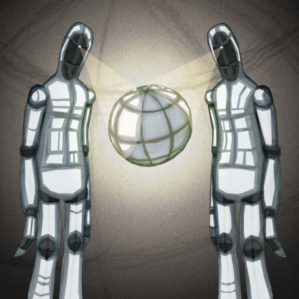 Silly Cyborgs // 1:1 // sketch // 2019 // 6496 views