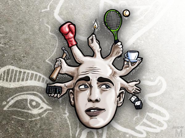 Lingo head // 24 x 17 cm (B5) // digital composition // 2012 // 12088 views