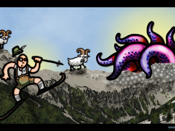 Tirol terror // 80 x 40 cm // digital composition // 2013 // 11851 views