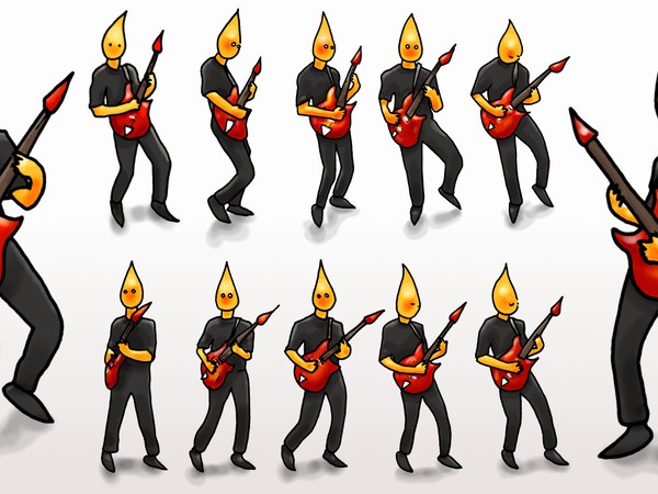 Fireman // 12x // animation cells // 2014 // 11513 views