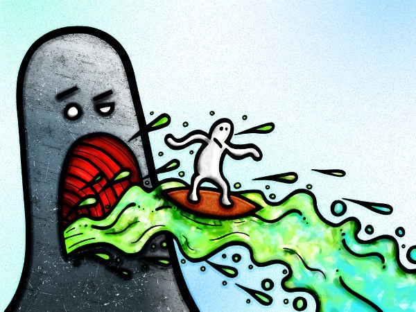 Pure puke // 160 x 120 cm // digital composition // 2012 // 11614 views
